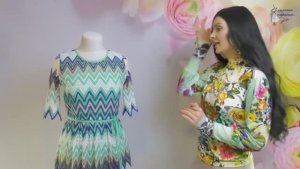 Платье в стиле Missoni сшить своими руками без выкройки часть 2