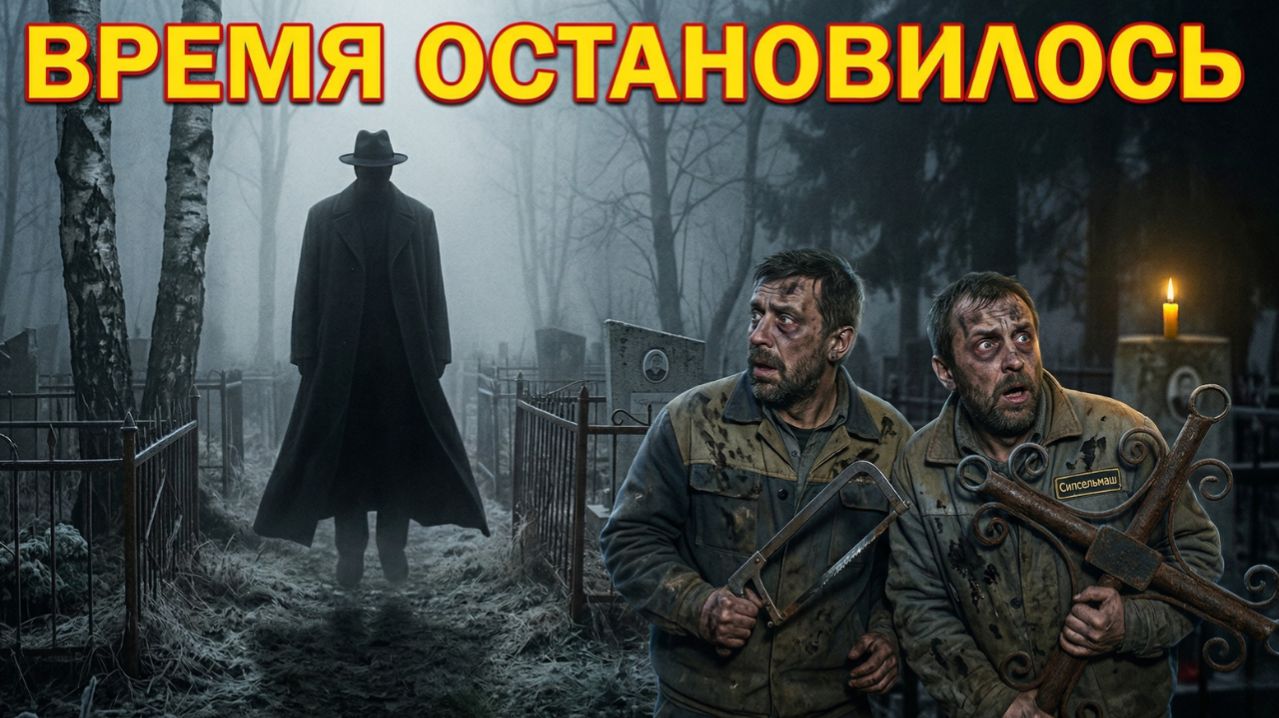 ВОРЫ НА КЛАДБИЩЕ встретили хозяина вернулся только один