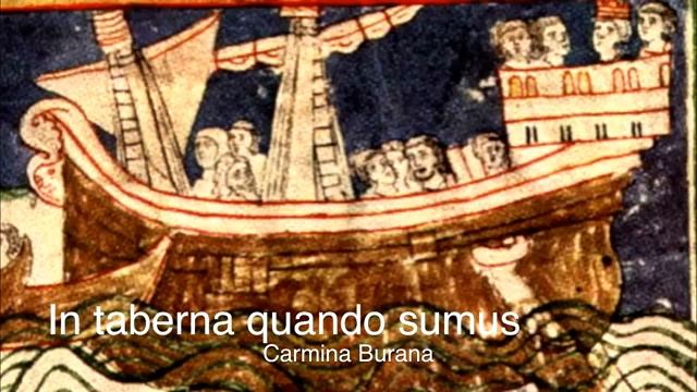 Carmina Burana Anon11-13th c - CB 196 In taberna quando sumus