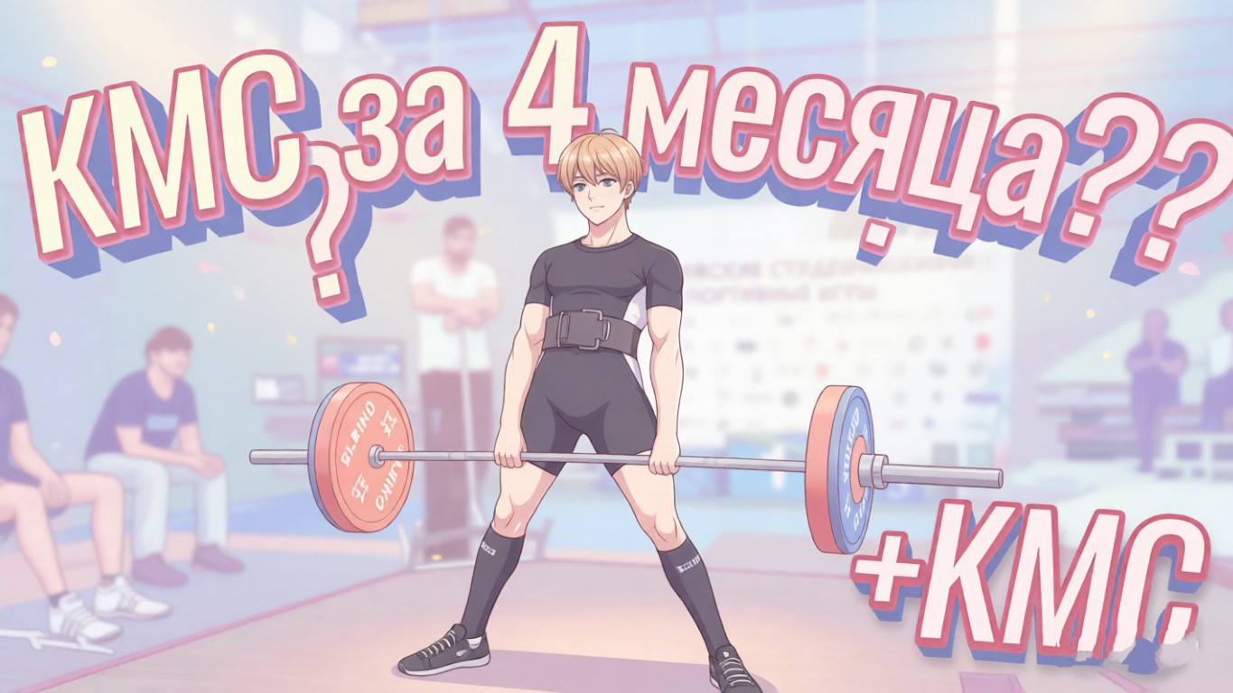 4 месяца тренировок, и я кандидат на мастера спорта?