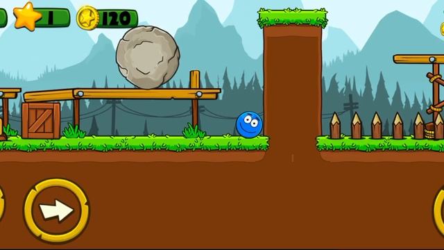 красный шар и Максим проходит игру balltales 2 часть