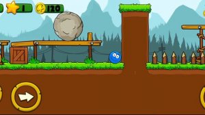 красный шар и Максим проходит игру balltales 2 часть