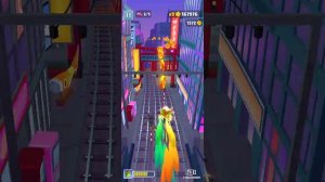 subway surfers но я побил рекорд(я везуч)