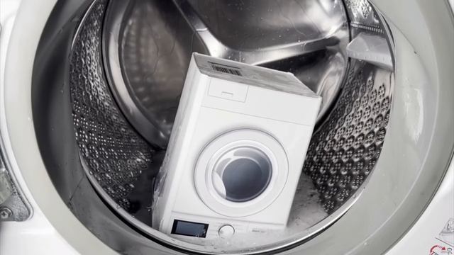 стирка порошковой стиральной машины в стиральной машине