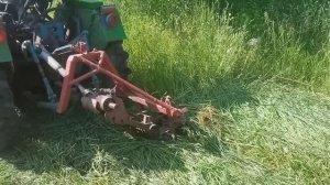 Сегментная косилка. Как я кошу траву в саду и маленький рассказ о её эксплуатации.