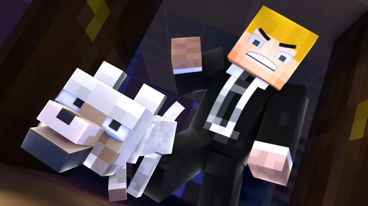 Ненужная и брошенная собака ｜ Грустная анимация. Майнкрафт Мультик