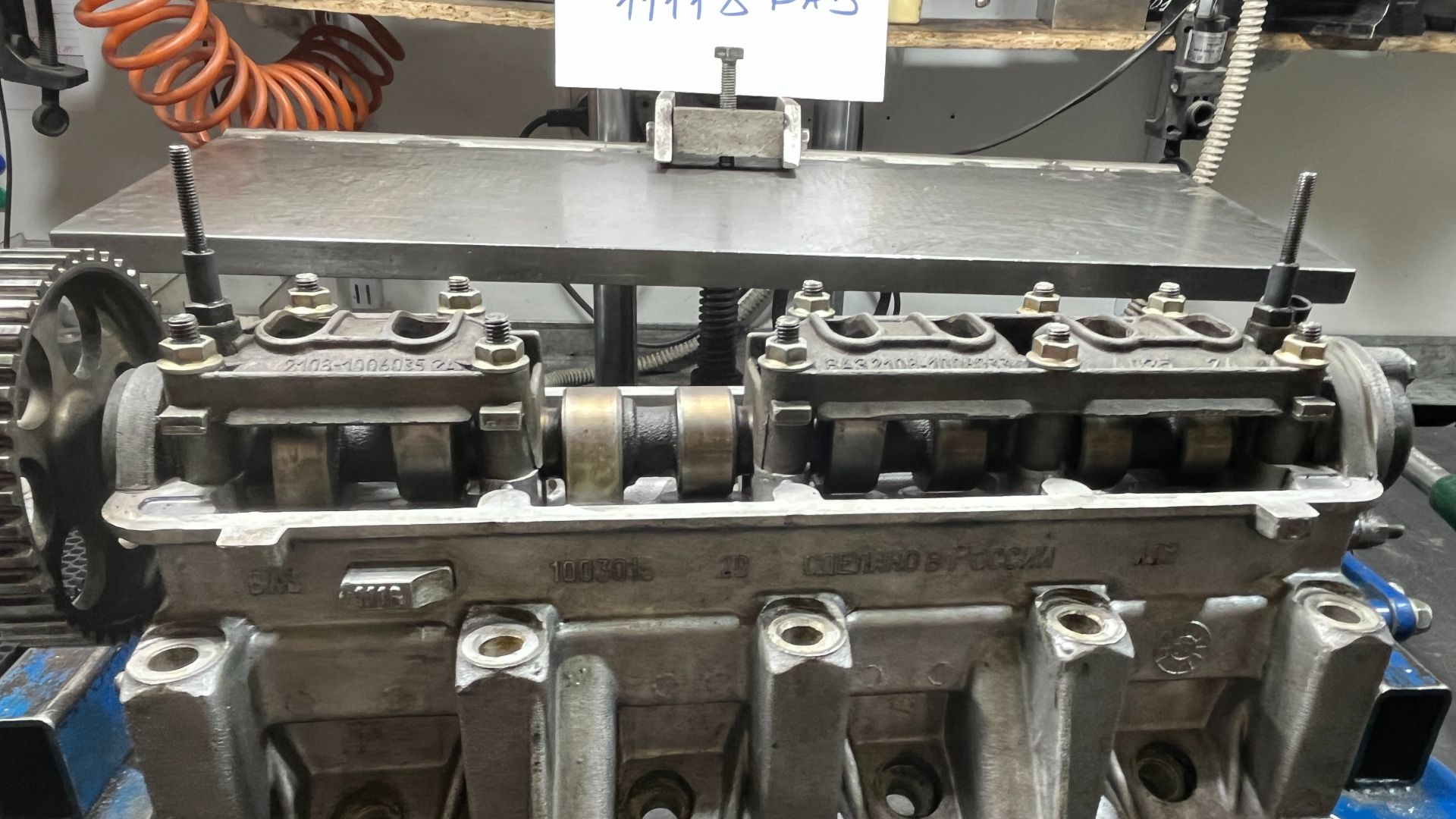 Дефектовка ГБЦ ВАЗ 11118 замена седла клапана, замена направляющих втулок, осевой люфт распредвала.