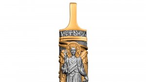 Подвеска-мощевик «Ангел Хранитель», серебро 925 проба с золочением (арт. 12.036)