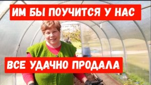 238🏡Все продала/Оправдала все затраты/Им бы поучится /Высадила все огурцы/Подвязываю уже помидоры
