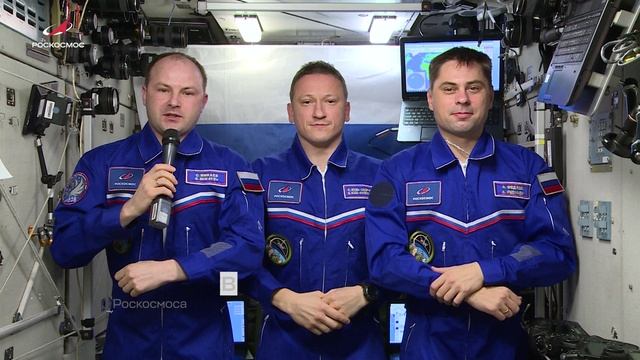 Российские космонавты с МКС обратились к участникам «Диктанта Победы»