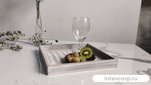 Поднос ВАЛЕНСОЛЬ дерево 25х25 см ACC670610