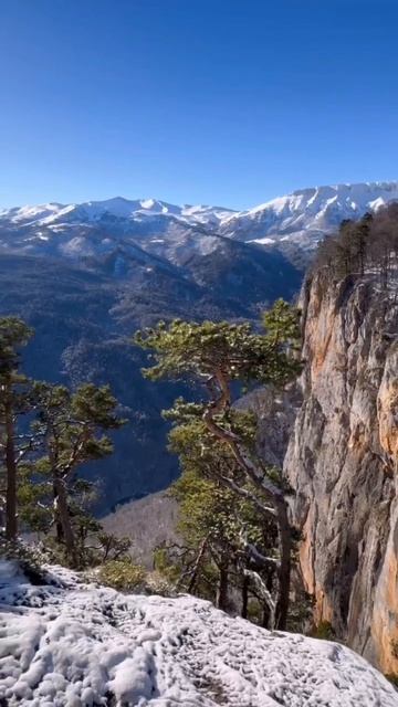 Красивое плато Малый Бамбак Краснодарский край.