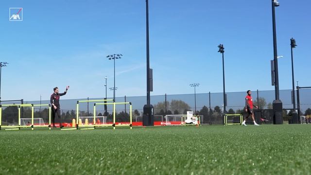 Inside Training: Gym Work, Free-kicks & A Call-out Screamer From Robertson!