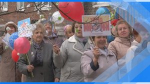 24.04.2026     Мир. Труд. Май. Ветераны Киселевска вышли на мини-демонстрацию