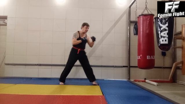 фрагмент индивидуальной тренировки.