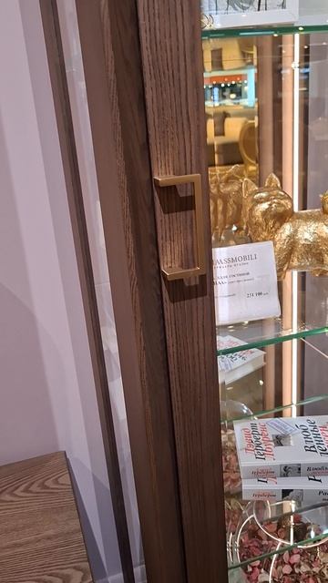 Шкаф для посуды однодверный правый Модена орех Мокко