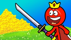 СТИКМЕН в храме ОГНЯ и ВОДЫ Часть#8 игра Red Stickman на канале Мистер Игрушкин