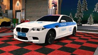 Как собрать винилы на полицейскую БМВ Ф10 в Car Parking #carparking