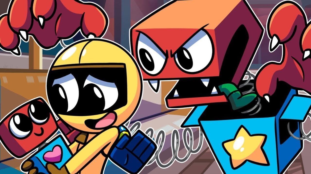 РАДУЖНЫЕ ДРУЗЬЯ - БОРЬБА ЗА ЖИЗНЬ!   Poppy Playtime Rainbow Friends - Анимации на русском