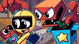 РАДУЖНЫЕ ДРУЗЬЯ - БОРЬБА ЗА ЖИЗНЬ!   Poppy Playtime Rainbow Friends - Анимации на русском