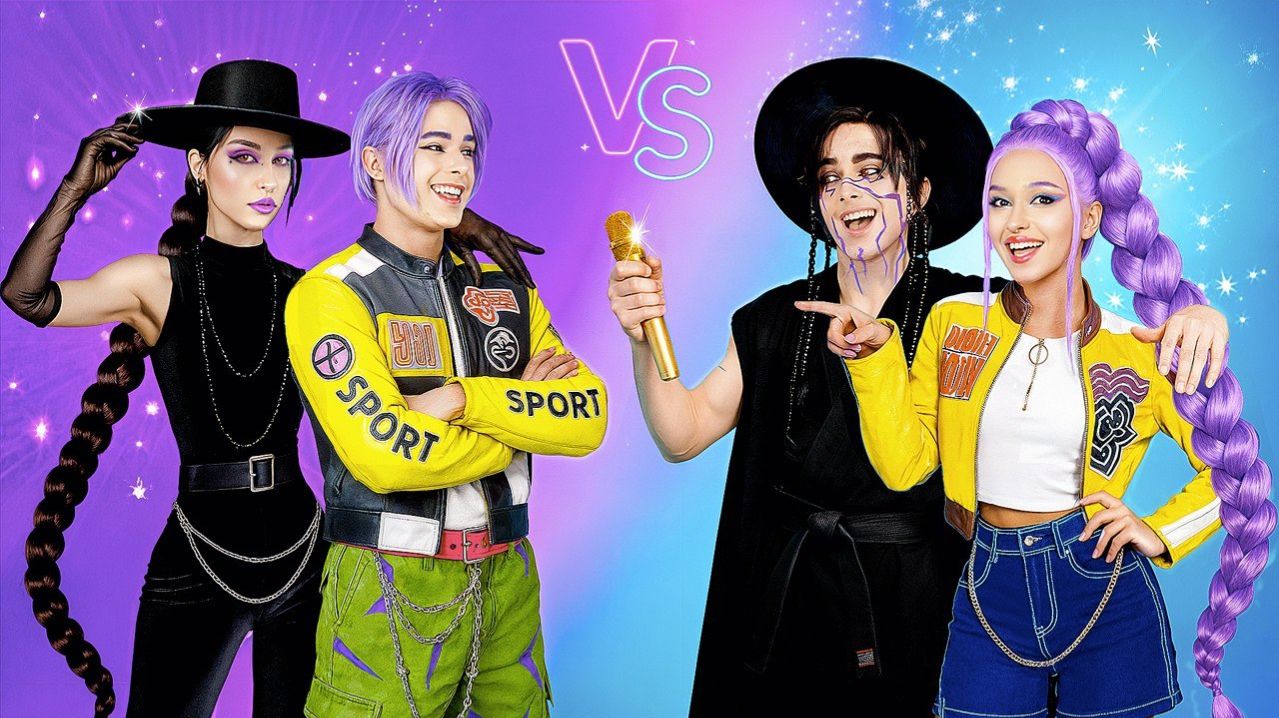 Джину превратил Руми в Демона! К-поп охотники на демонов поменялись телами!