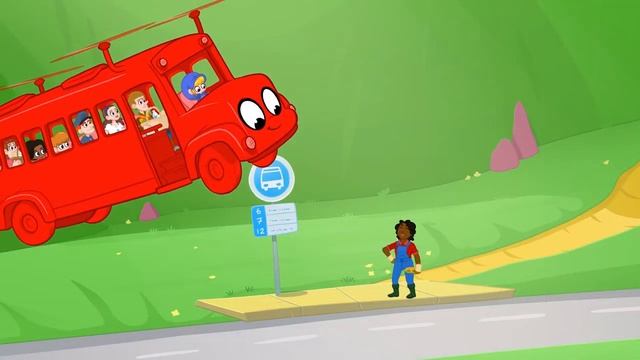 Мой Волшебный Питомец Морфл Гигант в Aвтобусе мультфильмы для детей Сказки