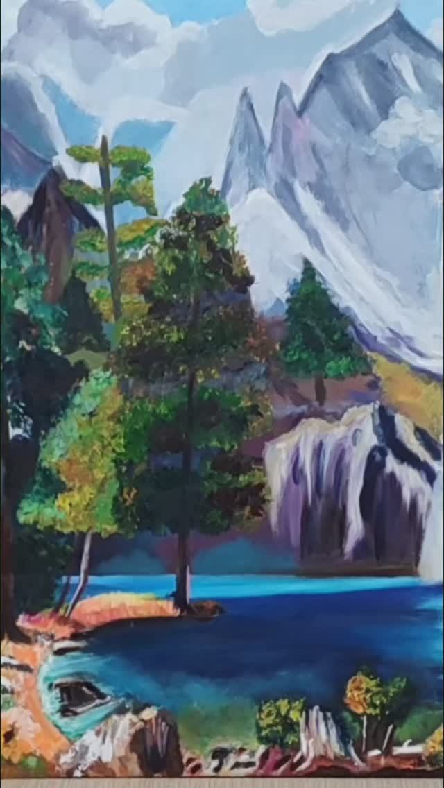 Рисование для всех🖌️🎨холст и масло  ❤️