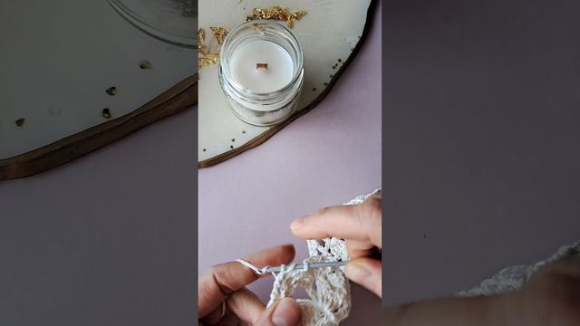 Трендовый узкий шарф крючком