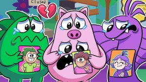 ИСТОРИЯ ПРЕВРАЩЕНИЯ В МОНСТРОВ!   Garten of Ban Ban 3 - Анимации на русском