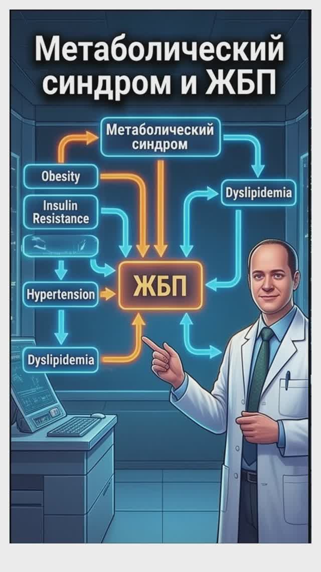 Метаболический синдром и ЖБП