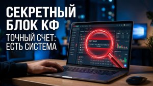 ПРОРЫВ В СТАВКАХ: Как КФ-анализ «Точного количества голов» раскрывает сценарий матча?