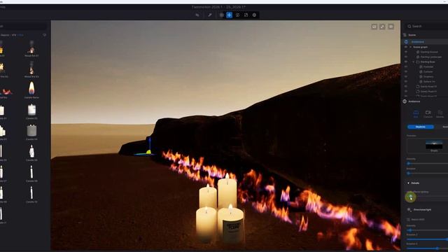 свечи, огоньки, бокешки