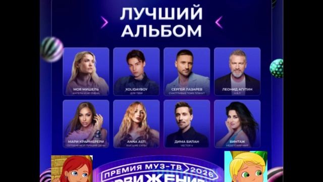 Номинация «Лучший альбом»