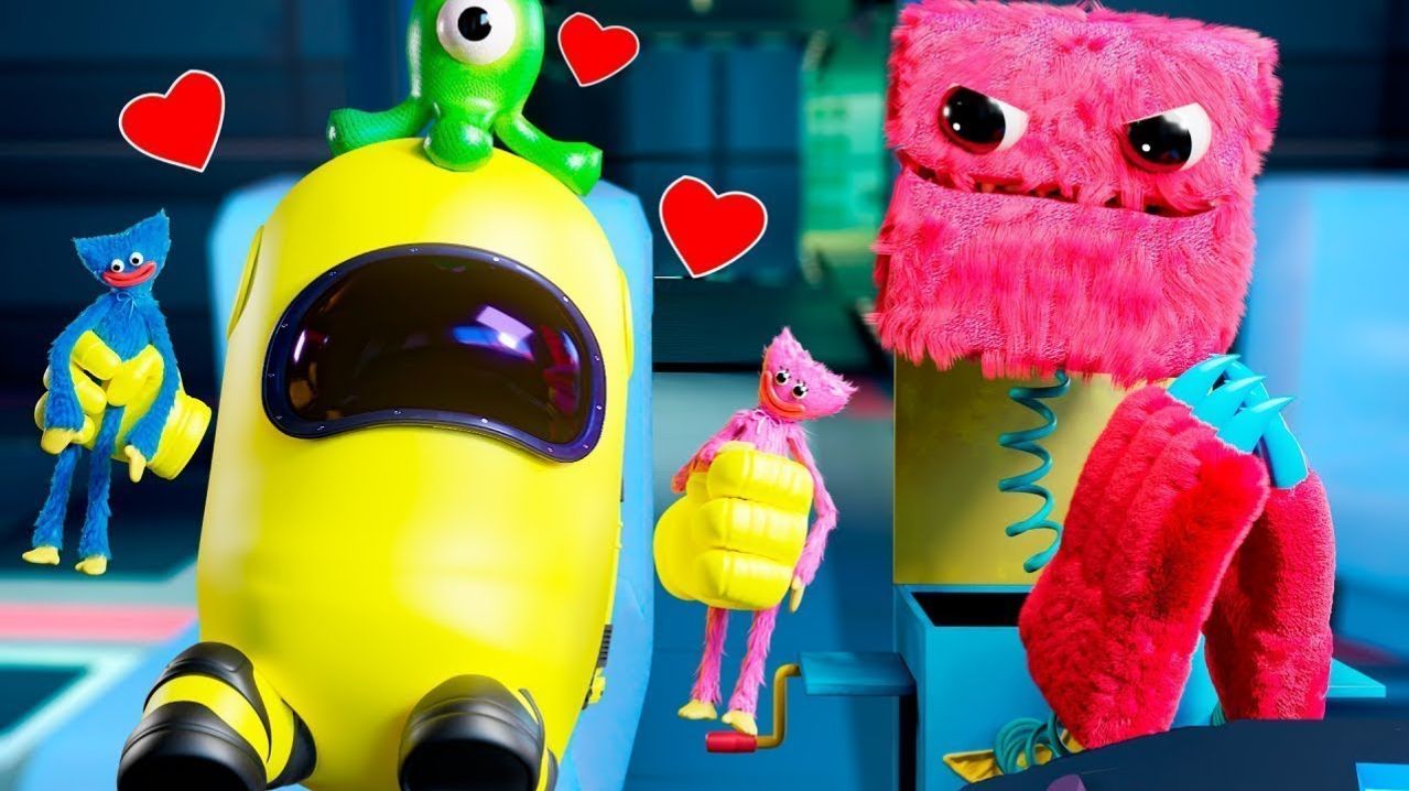 АМОГУС РАССЕКРЕТИЛ БОКСИ БУ!   Rainbow Friends Among Us - Анимации на русском