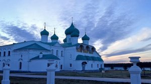 9-й час. Всенощное бдение. Свято-Троицкий Александра Свирского монастырь.