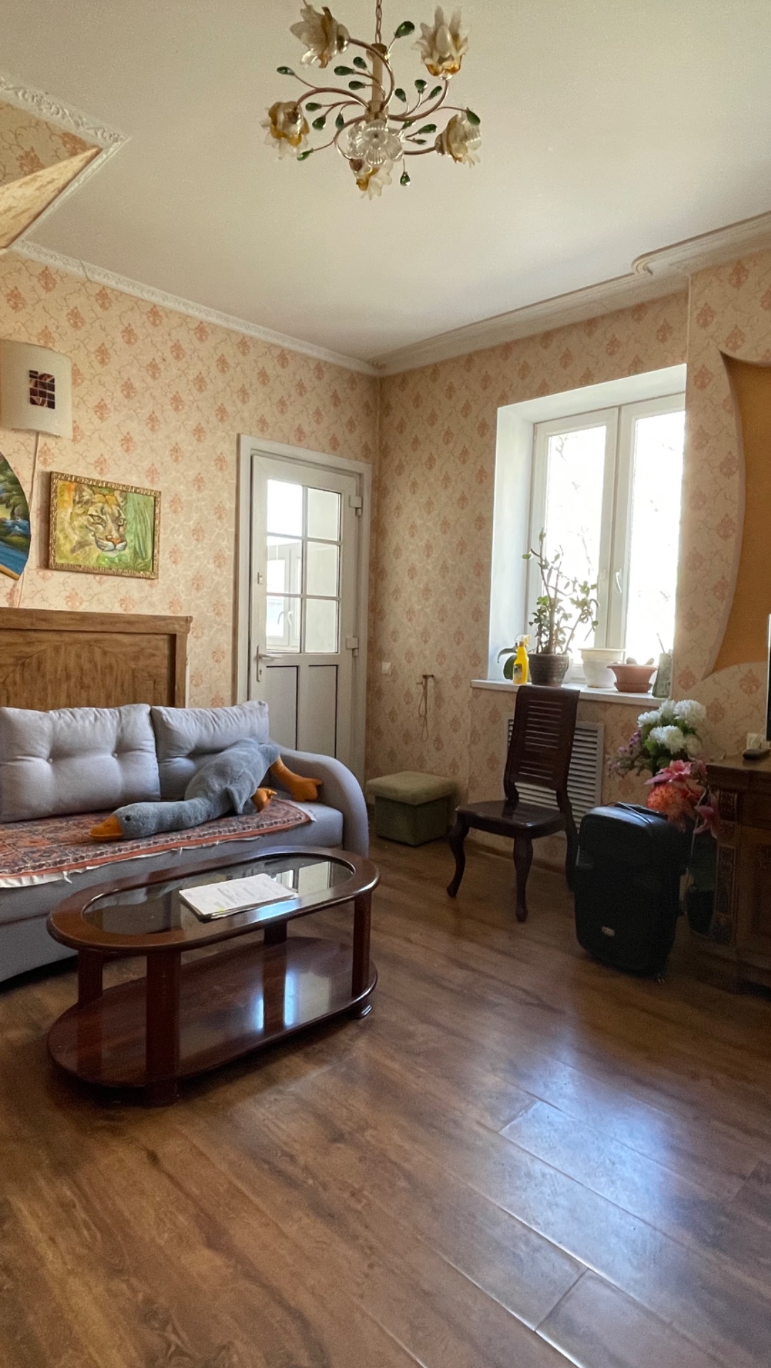 Двухуровневая квартира рядом с парком Гагарина