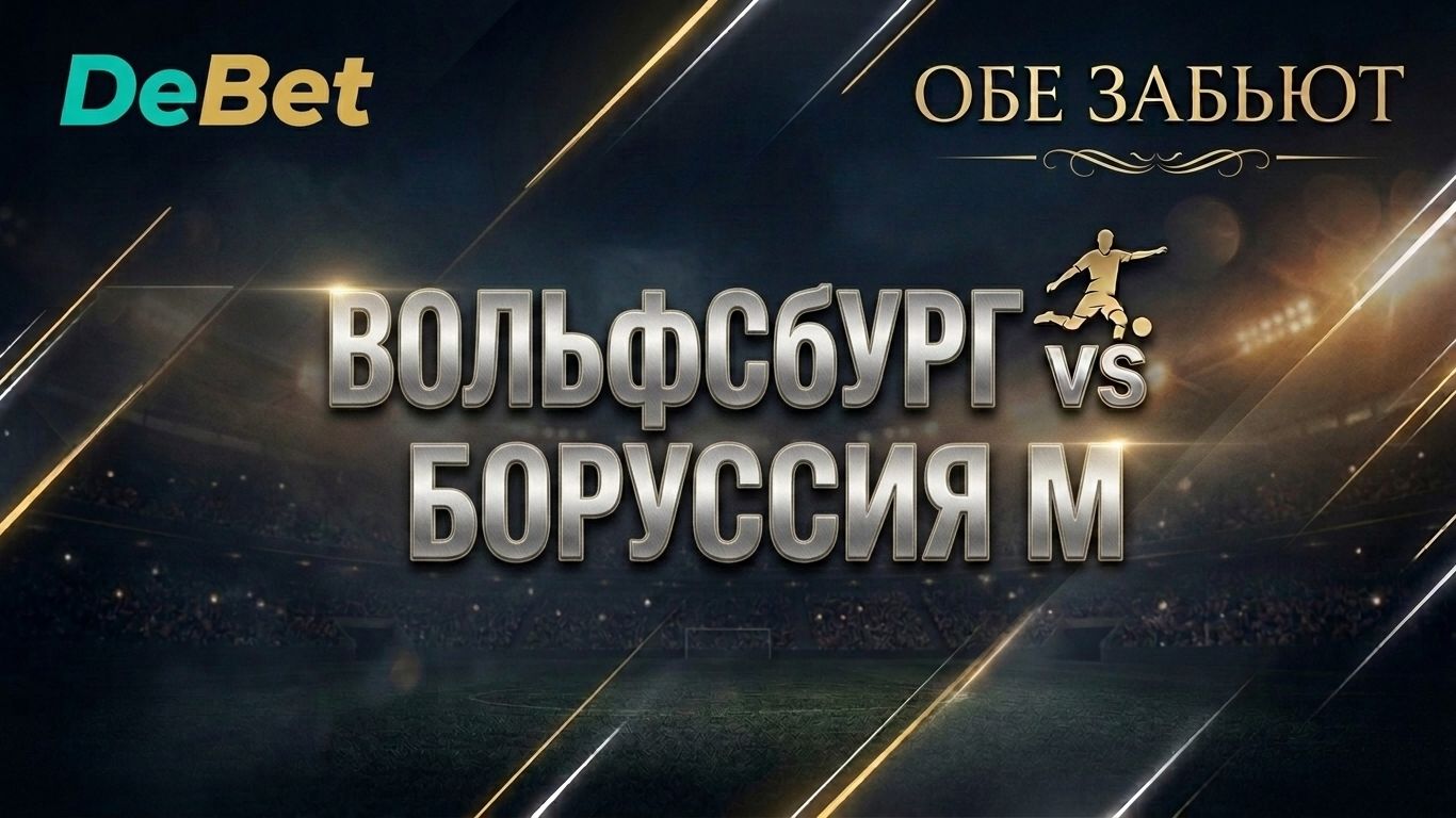 Вольфсбург - Боруссия М. Прогноз на матч. Обе забьют: Да