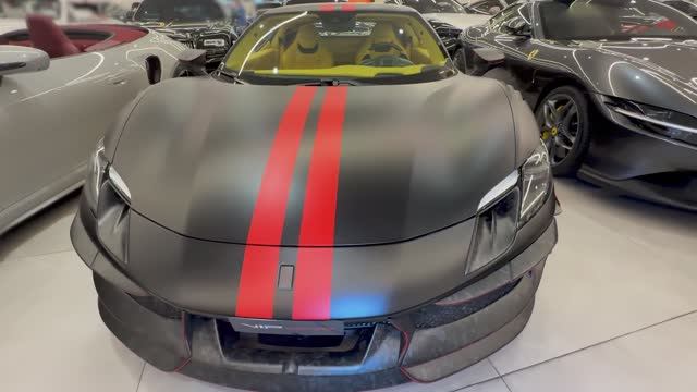 Ferrari 296 GTB Tempesta by MANSORY 2023 обзор