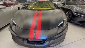 Ferrari 296 GTB Tempesta by MANSORY 2023 обзор