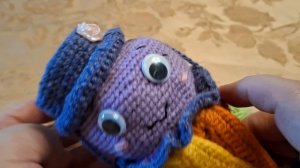 " Коробка с карандашами". Задание 1.( долг). Фиолетовый с сумкой.