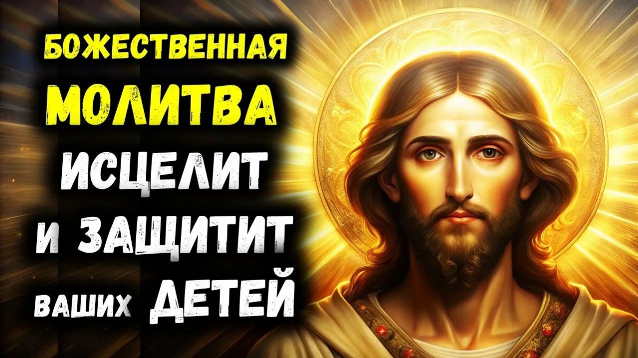 Молитва о детях. Православие.