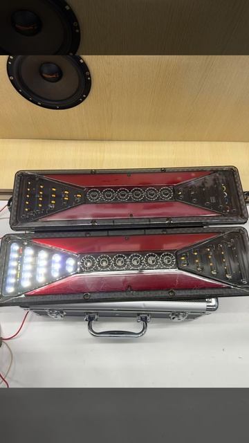 Фонари задние грузовые 24 вольт 460x130мм 2 шт STP-8-2