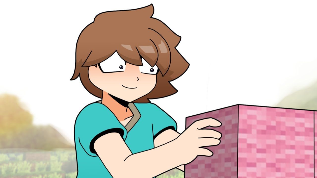 Строительство дома - Майнкрафт аниме