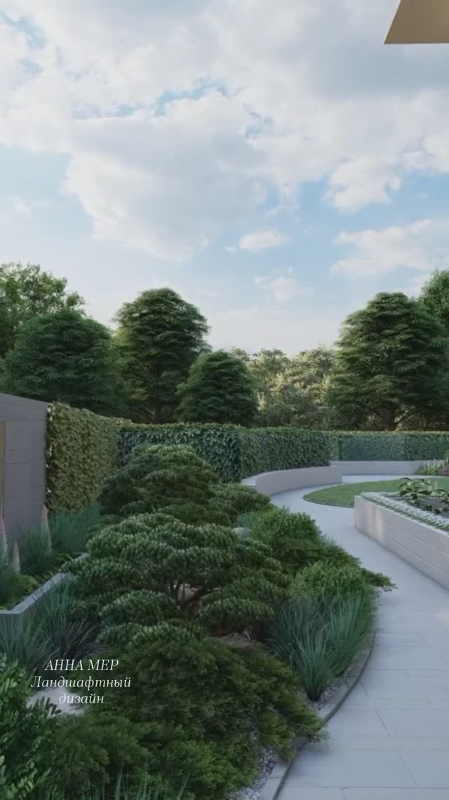 Ландшафтный проект. Озеленение | Анна Мер