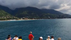 Абхазия. На катере вдоль побережья. Красота южной республики со стороны моря