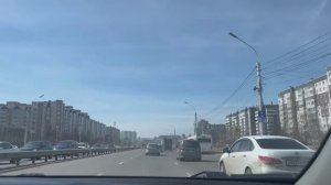 Весенний день.Улица 9 мая .Улица Шахтёров. Красноярск