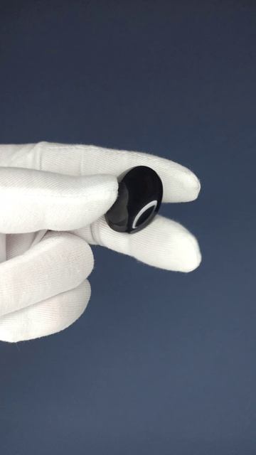 Пуговицы черные глянцевые (р-р 44), Артикул 03155