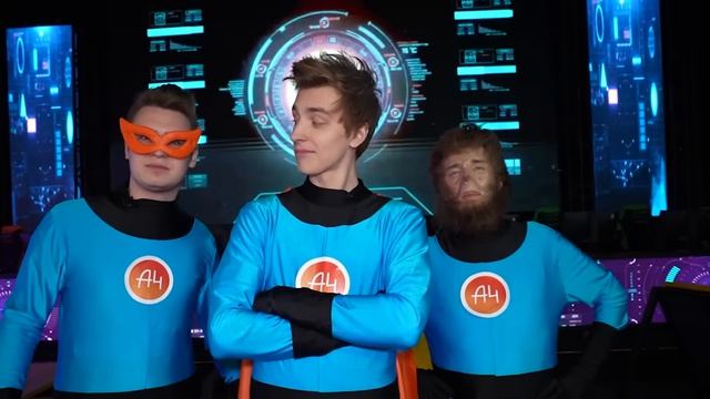 Стали СУПЕРГЕРОЯМИ на 24 Часа !