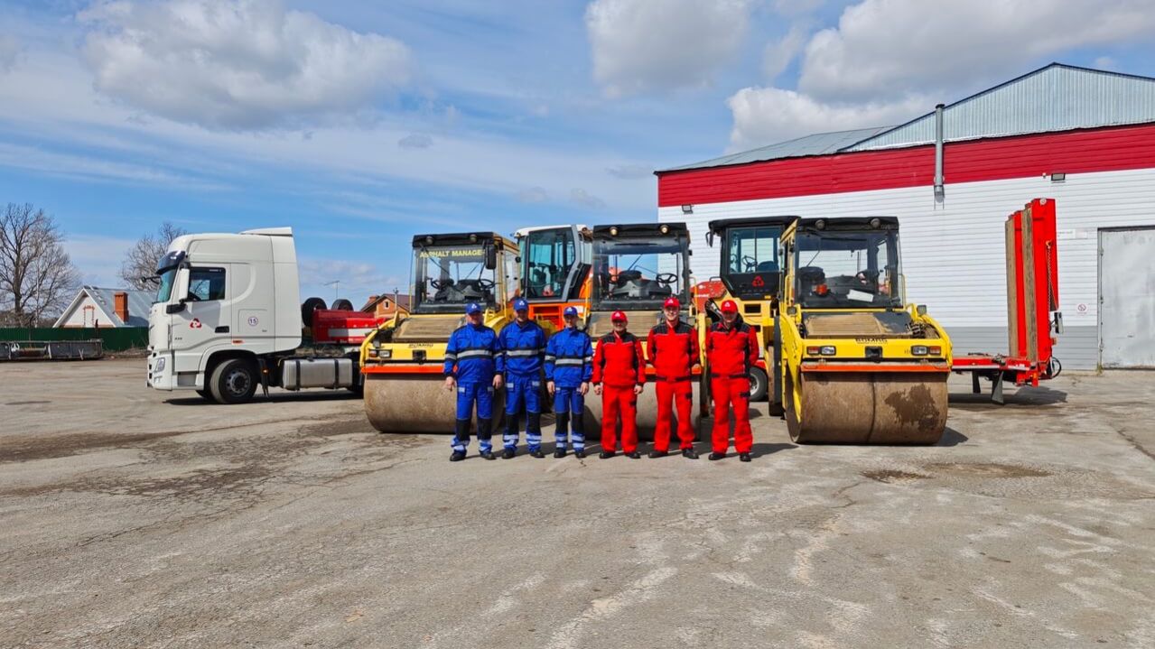 Аренда дорожных катков