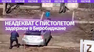 Агрессивного мужчину с пистолетом обезвредили и госпитализировали в Биробиджане